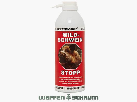 Hagopur Wildschweinstopp / 400ml / rot