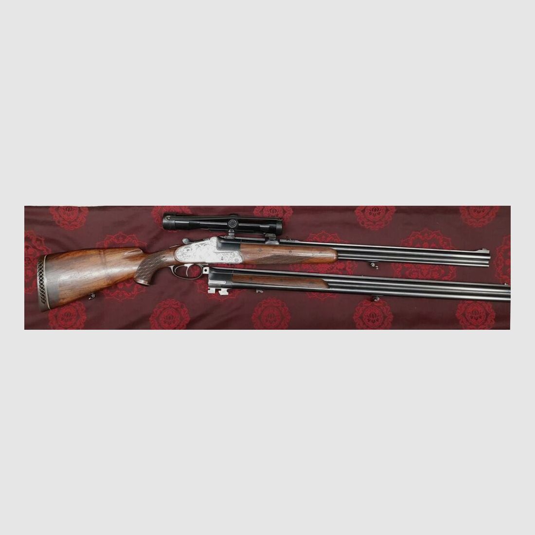 Krieghoff ohne - mit BDF Austaschlauf