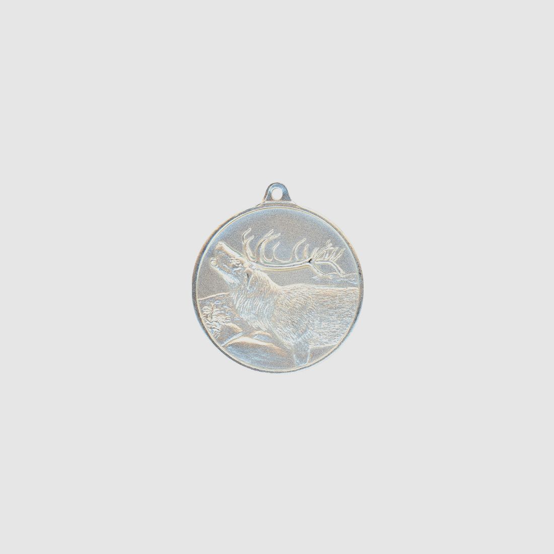 Médaille de chasse Steinhauer&Lück cerf élaphe 40mm argentée