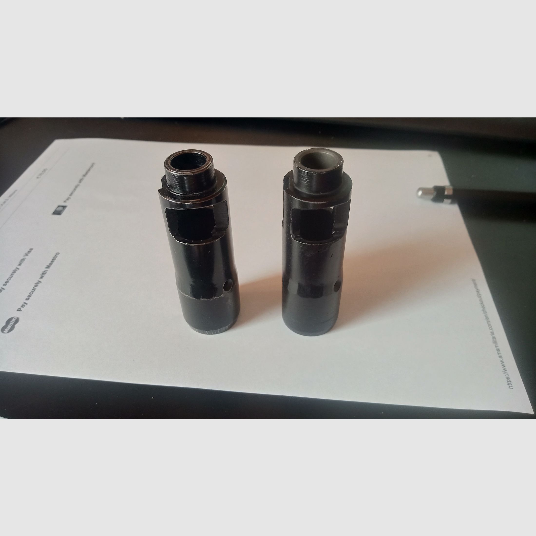 Offerta di scambio: Originale Izhmash AK-74 Flash Hider 7,62 e 5,45/.223 per Arsenal Flash Hider // Kalashnikov russa 24x1,5 mm filetto destro freno di bocca soppressore di fiammata