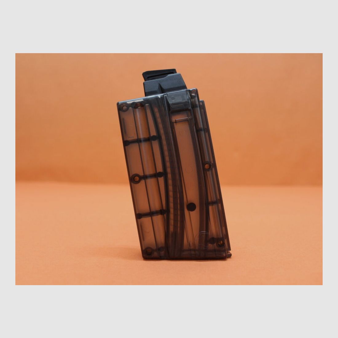 Black Dog AR-15 .22lr: Black Dog Machine magazine 10-round polymer smoke (e.g. for CMMG/ Ciener/ SIG522/ DPMS)