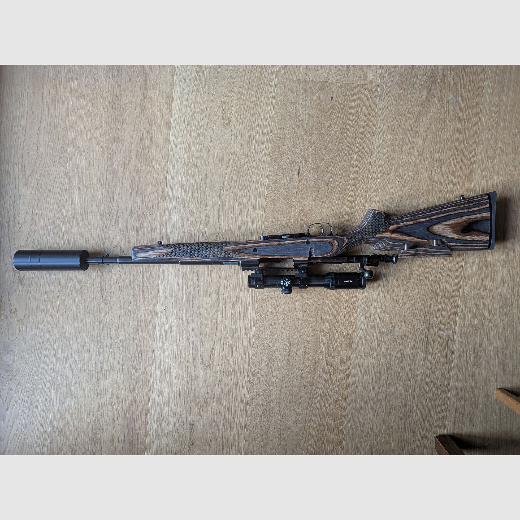 Custom Mauser 98 DWM 1909 System Kal. 308 de cerrojo manual, imagen 1 de 5