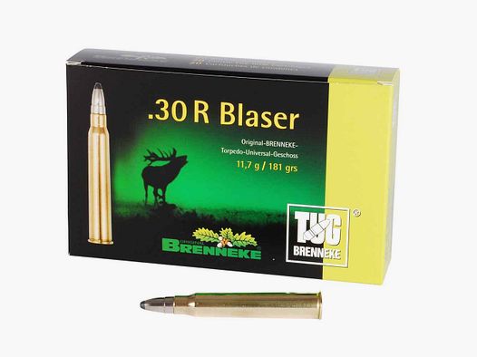 .30 R Blaser TUG 11,7g/181grs. Brenneke