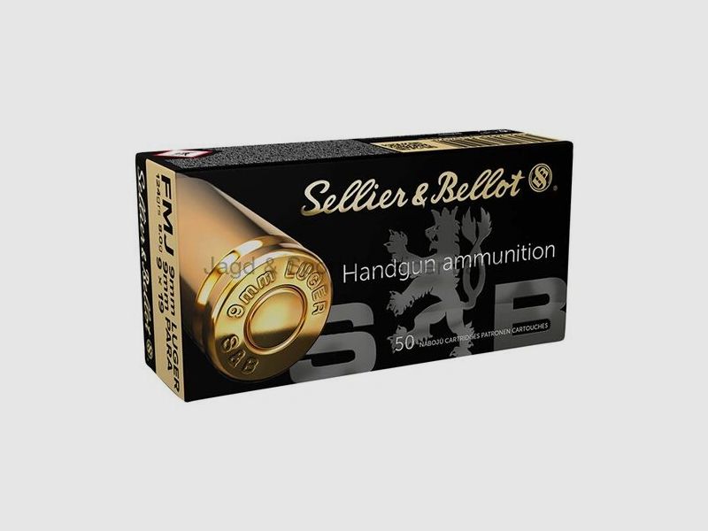 Sellier & Bellot FMJ 124grs