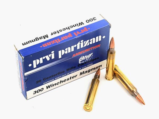 Prvi Partizan, 300 Win Mag, HP BT, 190 gr/12.3g., 20 Stk.