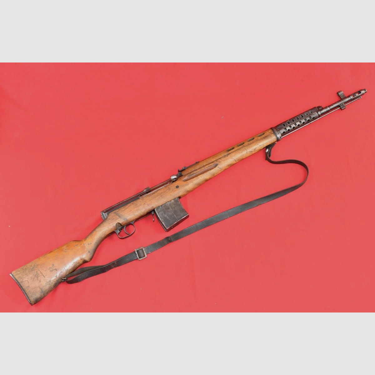 #5075 AWT-40 zelfladend geweer, bouwjaar 1942, kal. 7,62x54R, afbeelding 1 van 43