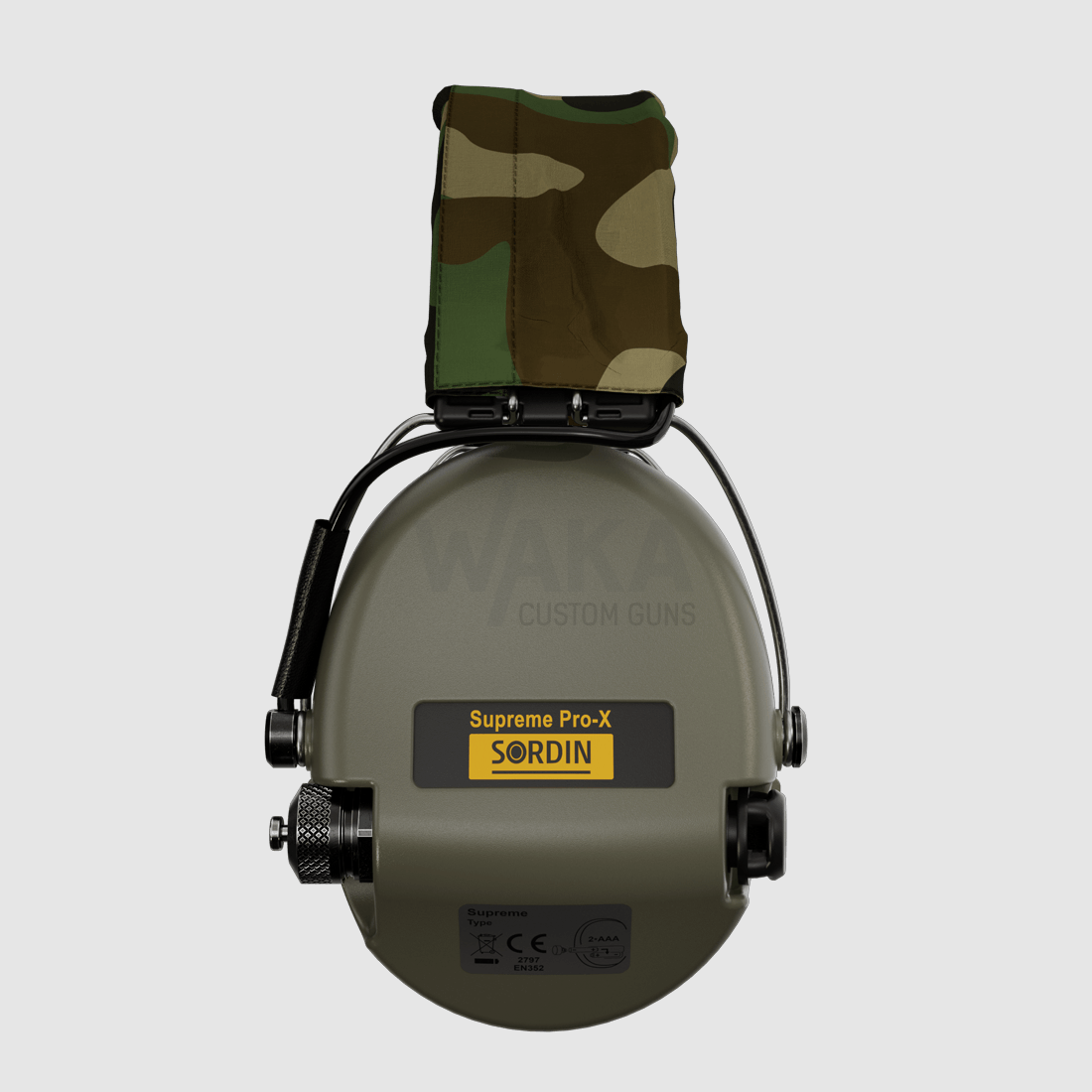 Sordin Supreme Pro-X green/camo, image 1 of 4