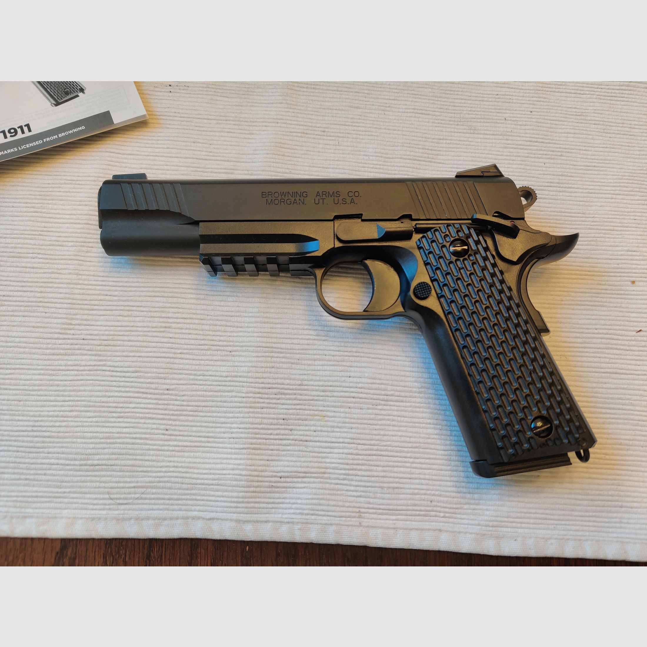 Browning 1911 Airsoft Metalen Slide 0,5 J NIEUW 2 Jaar Garantie