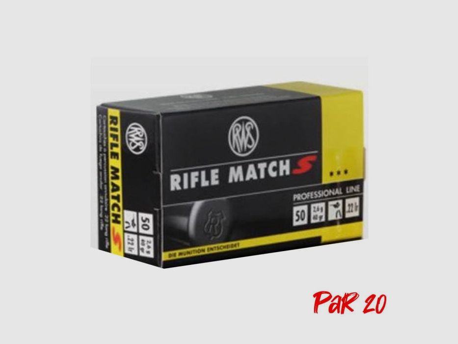 RWS Geweer Match S - Kal. 22 LR, afbeelding 2 van 3