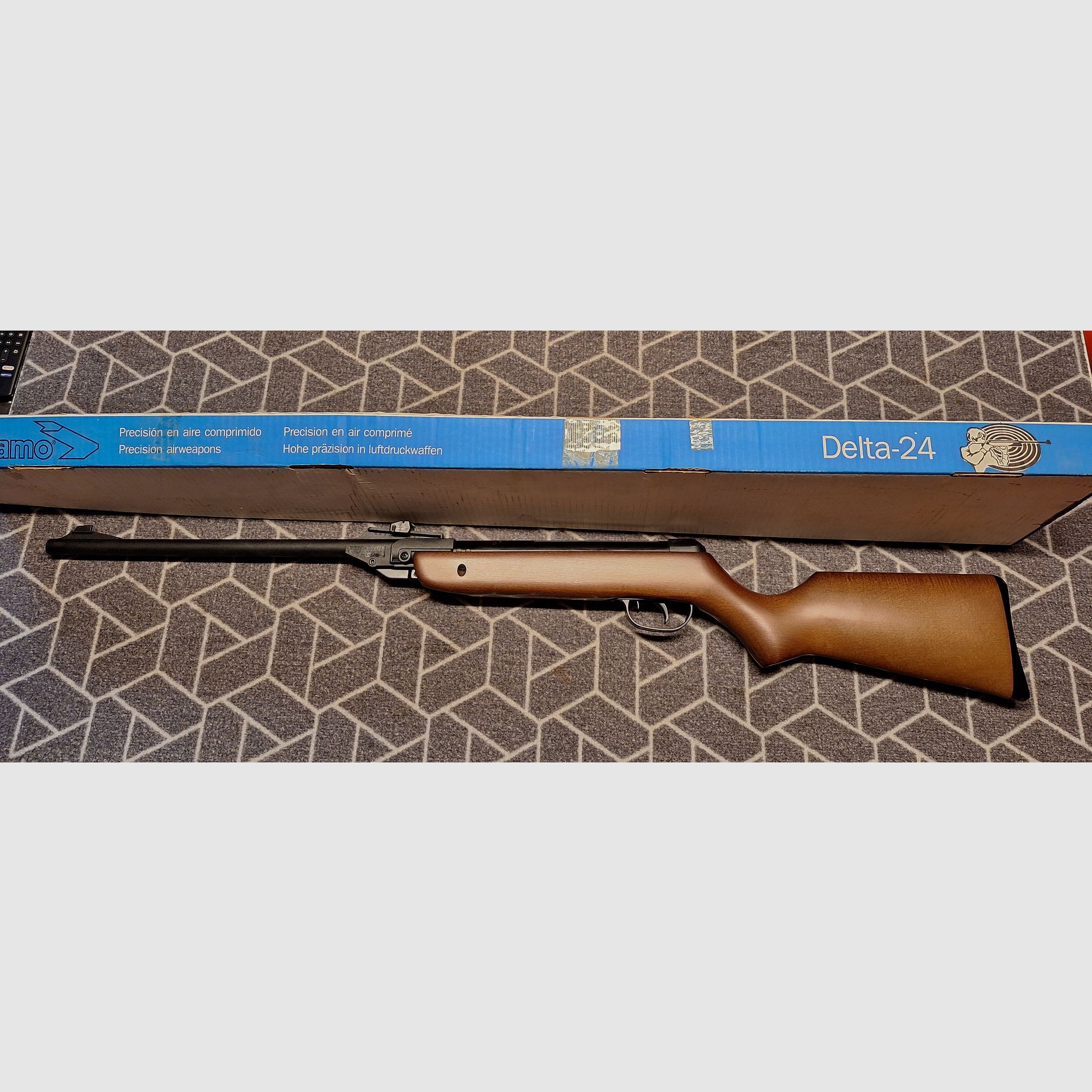 Gamo Delta 24 luchtbuks met breekloop 4,5mm Diabolo - als nieuw!