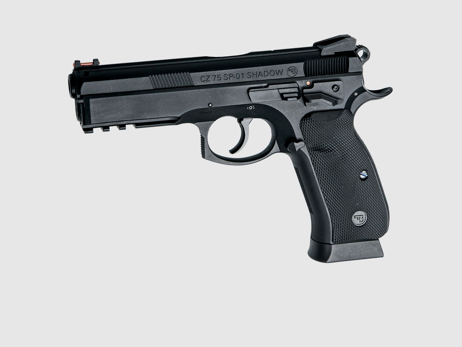 CZ SP-01 SHADOW Pistool -No Blow-Black 4,5 mm Co2 Stalen BB's