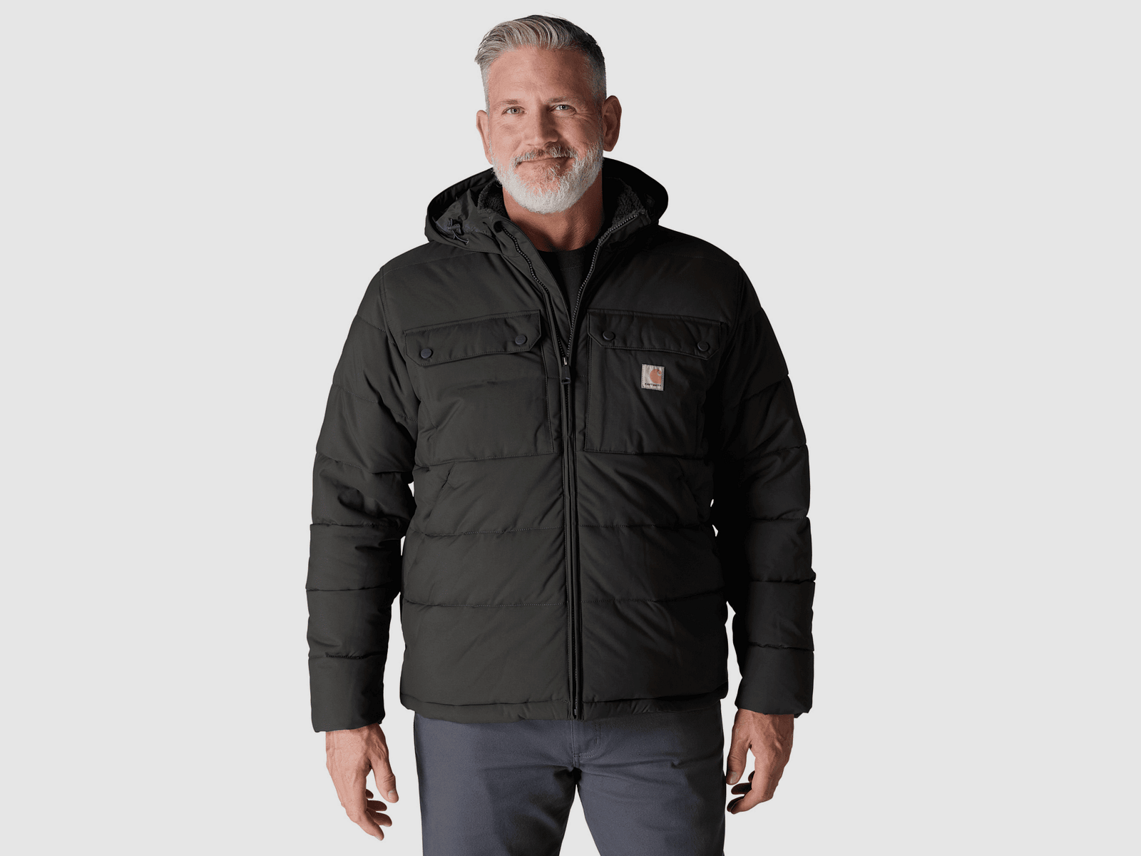 Giacca Isolata Carhartt Montana Loose Fit Uomo Nera L