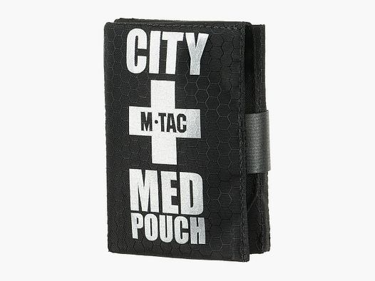 M-Tac City Med Tasche Hex Black