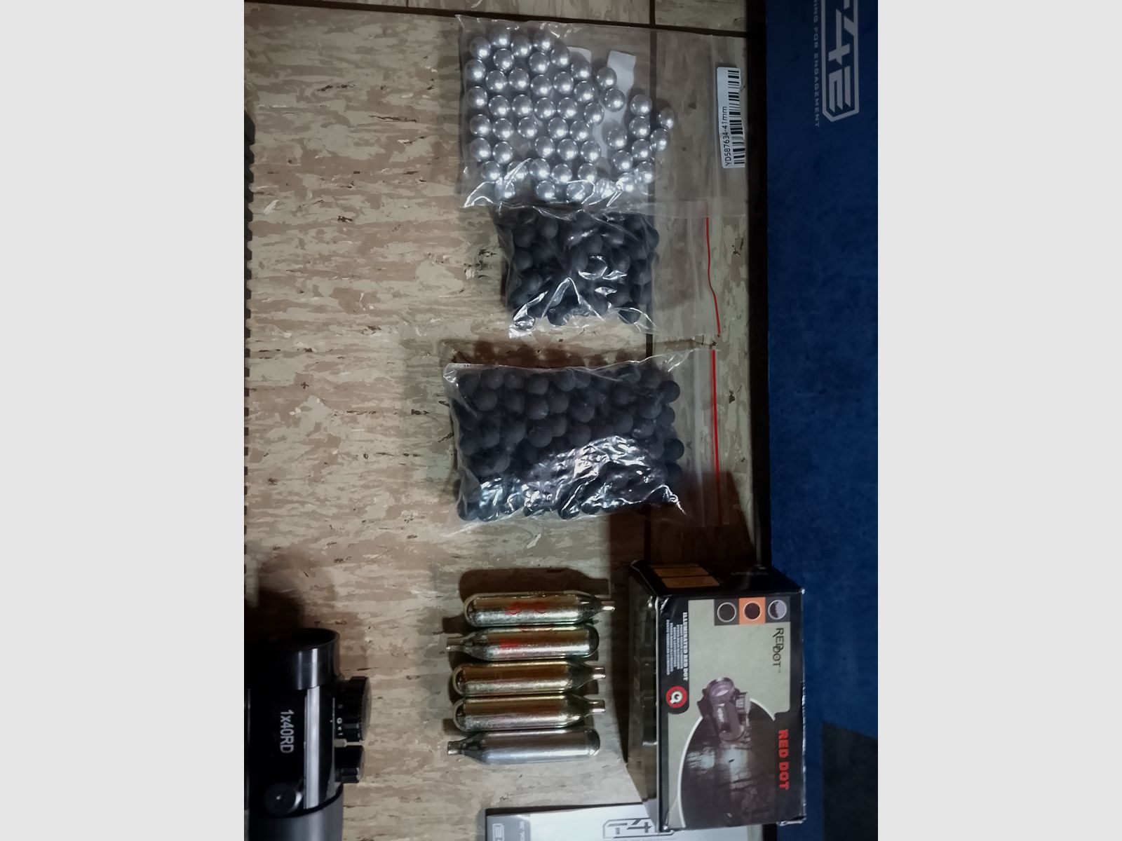 Neu T4E RAM HDR50  Tr50 gen2 + Carbine Conversion Kit+ Alu kugeln + Rubberballs .50 + Flashlight + CO2 Kapseln+ Visier Ovp 
