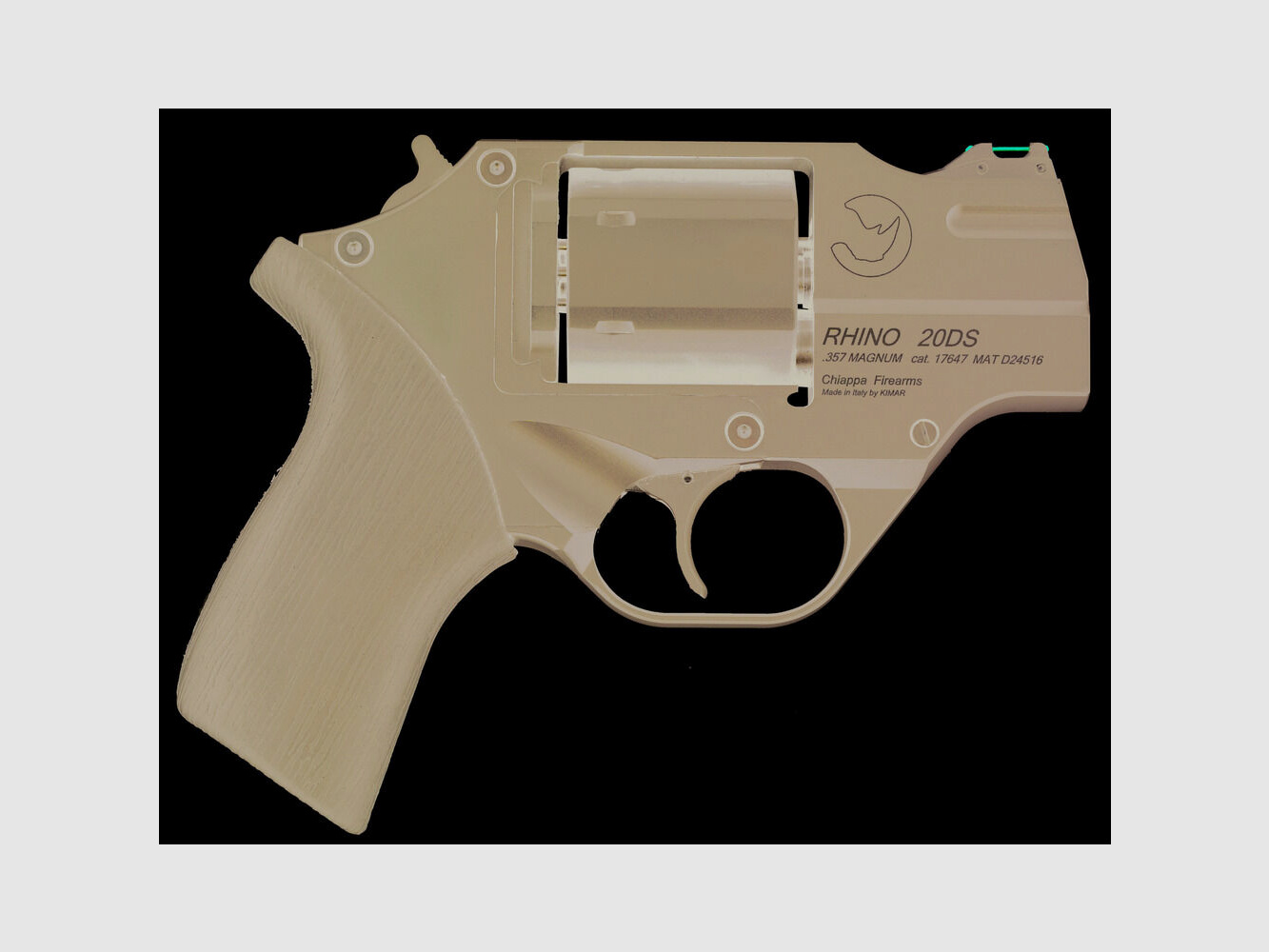 Chiappa Rhino 20 DS - Black .357 Mag.