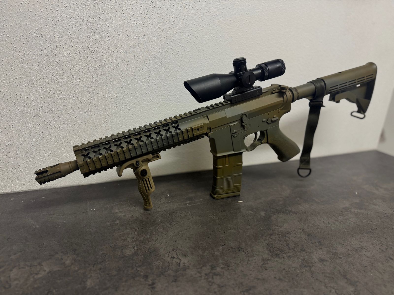 S-AEG M4 Airsoft - Set