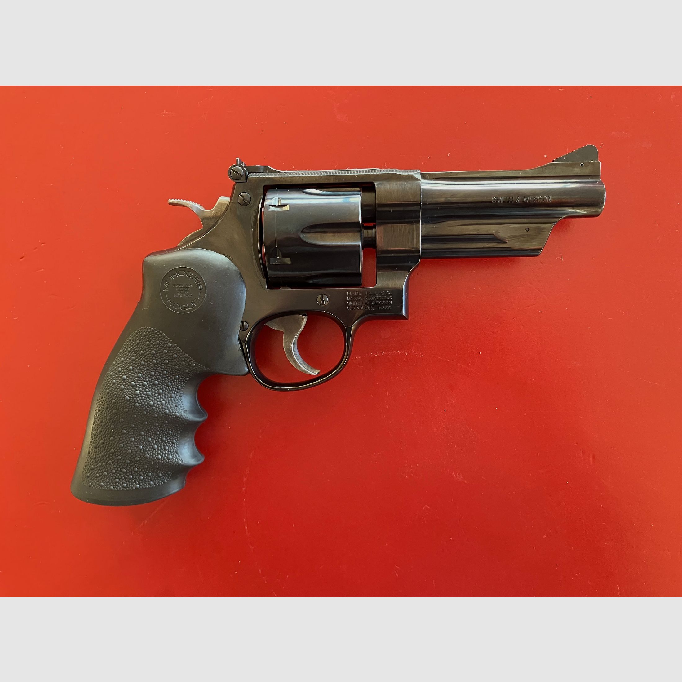 S&W Smith & Wesson Revolver Mod. 27 .357 Magnum 4 pouces - Luxe-Highway-Patrolman