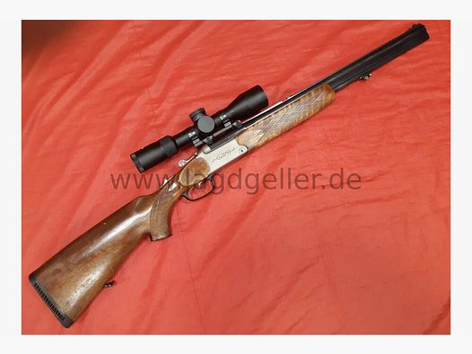 Bockbüchsflinte/Bergstutzen Frankonia Favorit 30-06 und Einstecklauf 30-30 .30-06Spring;12/70