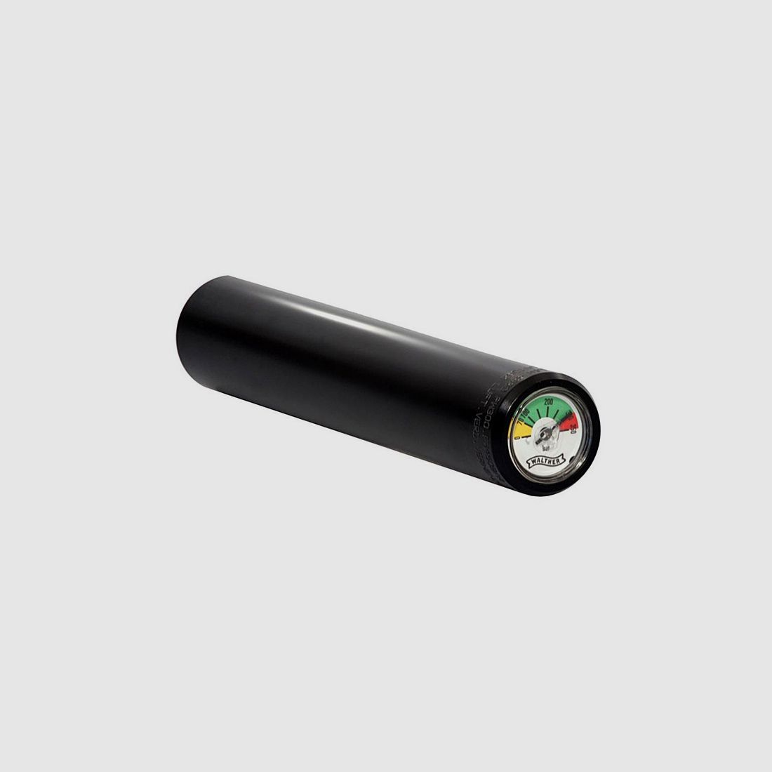 Walther Pressluftkartusche 300 Bar mit Manometer Aluminium 85 ccm 260 g fĂĽr Walther LP 200 LP 300 250 Schuss