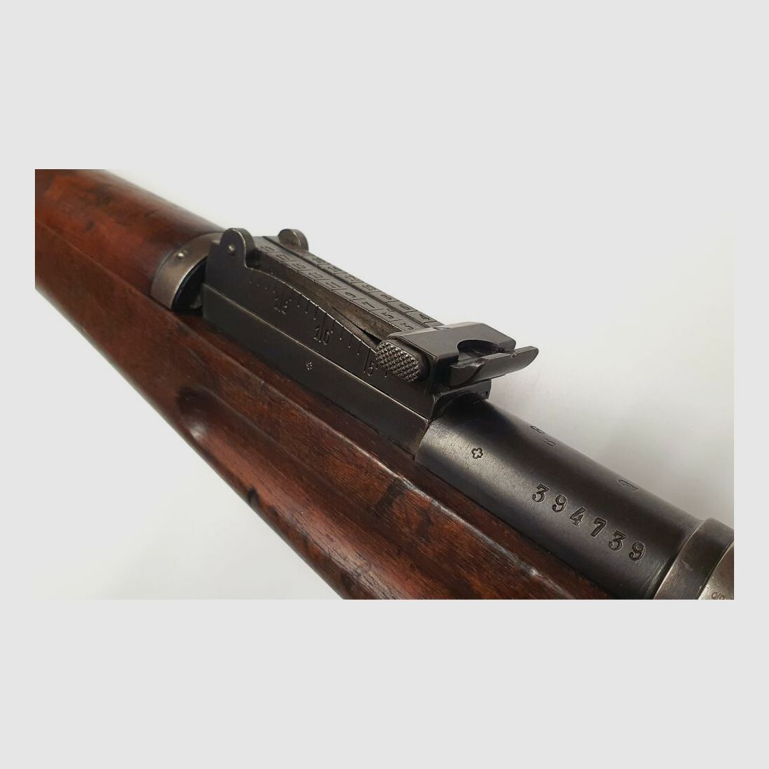 Fabryka broni Bern karabina powtarzalna Gewehr IG1911 Kaliber 7,5x55 szwajcarski kompletny z dopasowanymi numerami