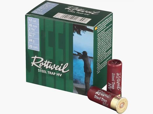 Rottweil RWS RUAG Trampa de acero 24 12/70 HV