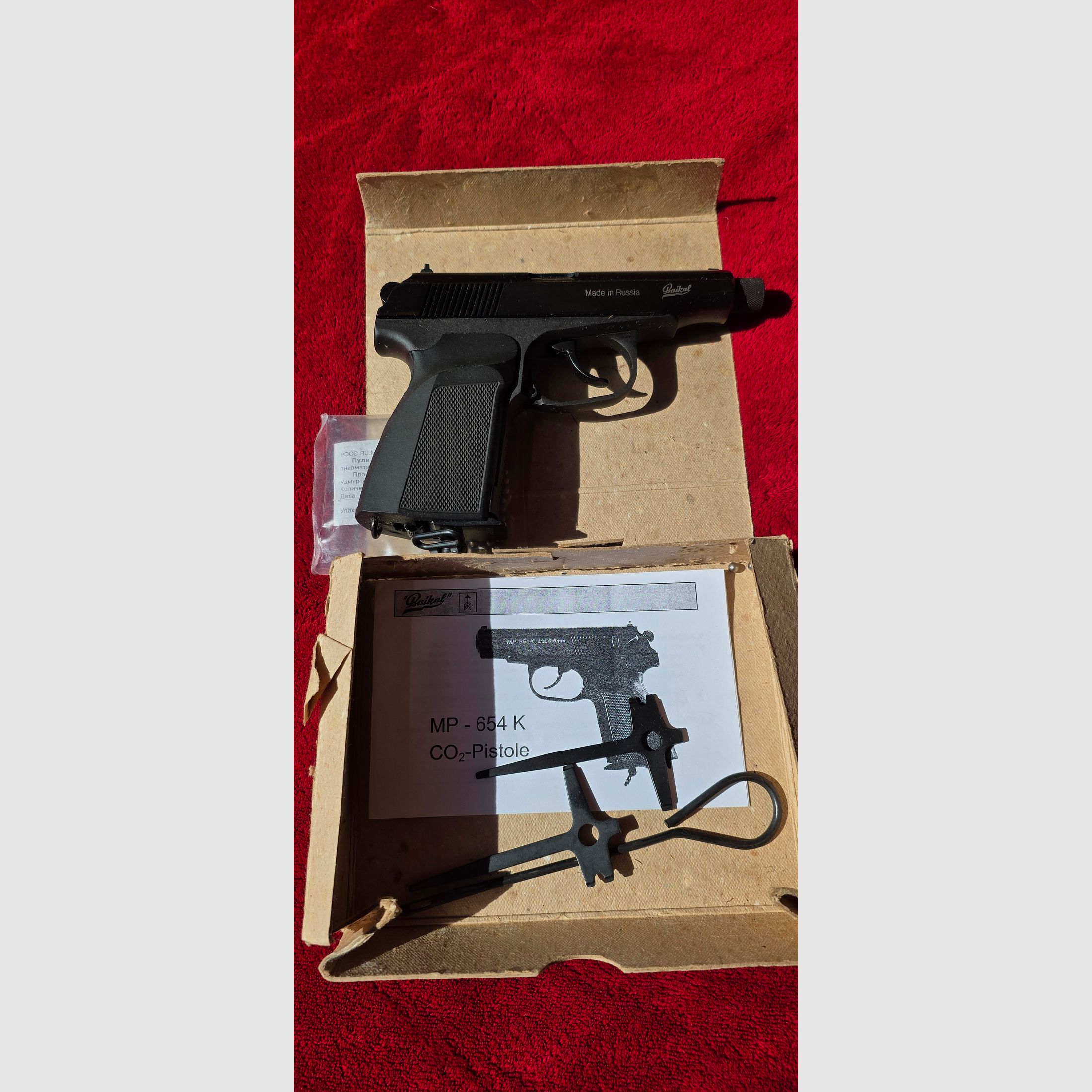 Baikal Makarov co2  kal. 4,5 bb    bj.1999!!!