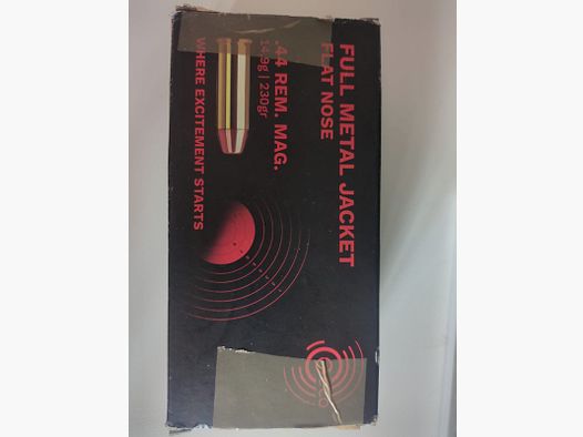 Gecco .44 Rem Mag FMJ Flach zu verschenken