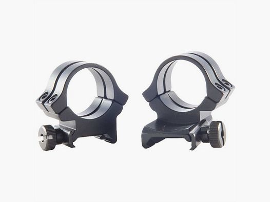 WEAVER QUAD LOCK RINGS WEAVER 1″ HIGH EXT. MATTE