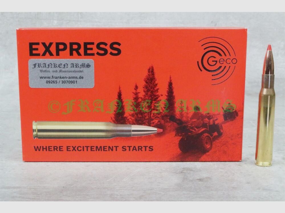 Geco Express .30-06 Spr.. 165gr. 10,7g 20 piezas precio por cantidad