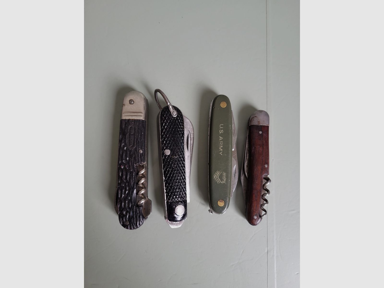 2 WK Militär - Soldaten Taschenmesser - Deutschland - England - USA - 1943er Jahre