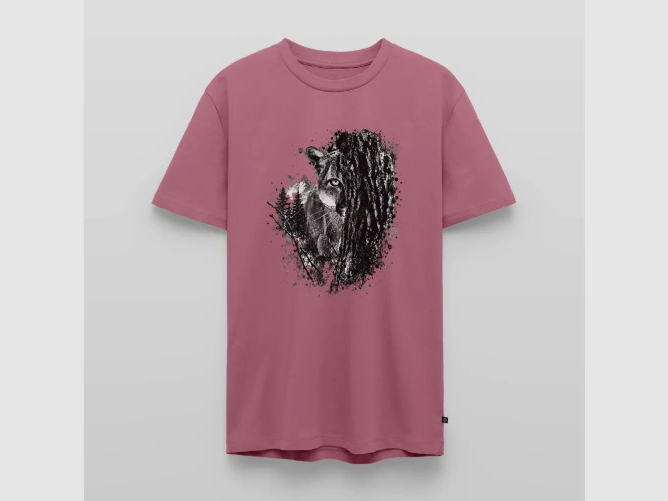 PUMA Men´s Premium T-Shirt „Lauernder Puma"