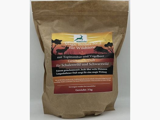 Sucettes Magiques pour Animaux Sauvages N° 2 Topinambur/Aubépine