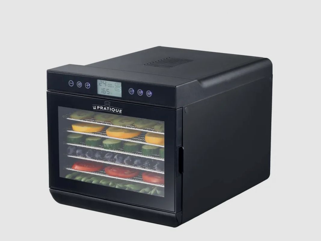 Déshydrateur LCD Le Pratique – 7 plateaux inox, 500 W, image 2 sur 6