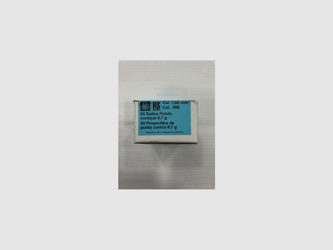 RWS BULLE C30 KS GR 150 DIA 308, image 2 of 3