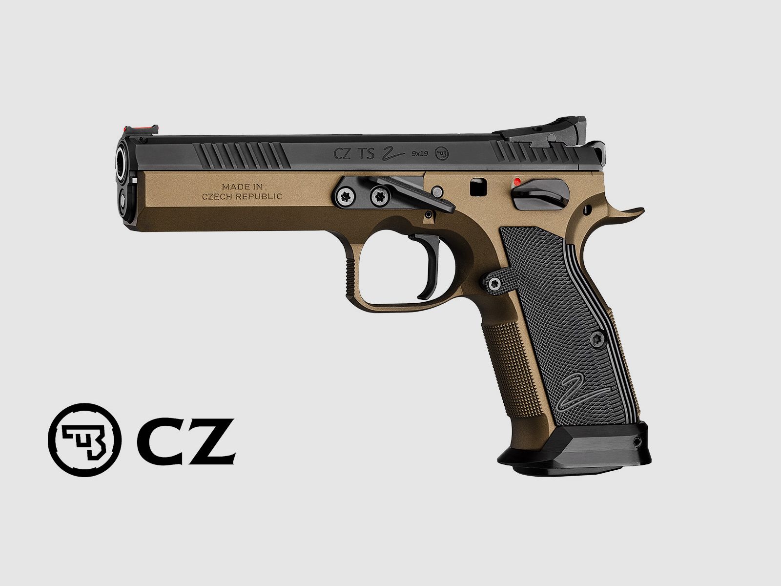 CZ 75 TS 2 Deep Bronze 9mm Luger