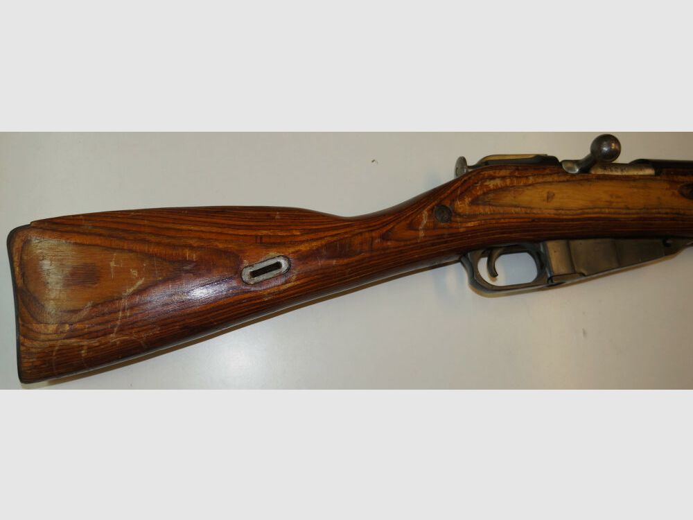 Mosin Nagant repeating rifle Mosin Nagant Mod.44 in caliber 7.62x54R year of manufacture 1945, Soviet Union, WWII