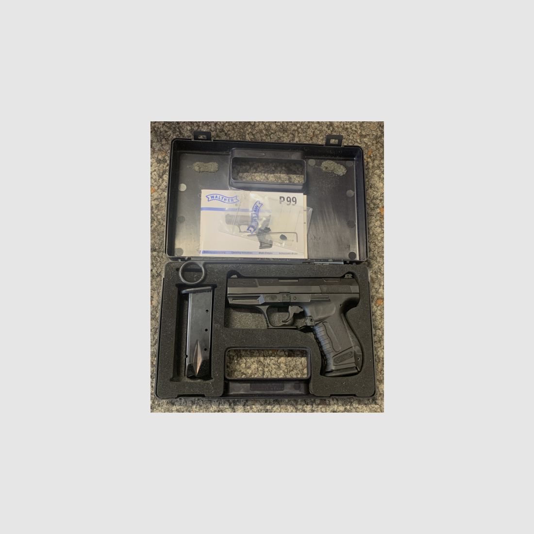 Walther P99 9x19 inkl. Koffer