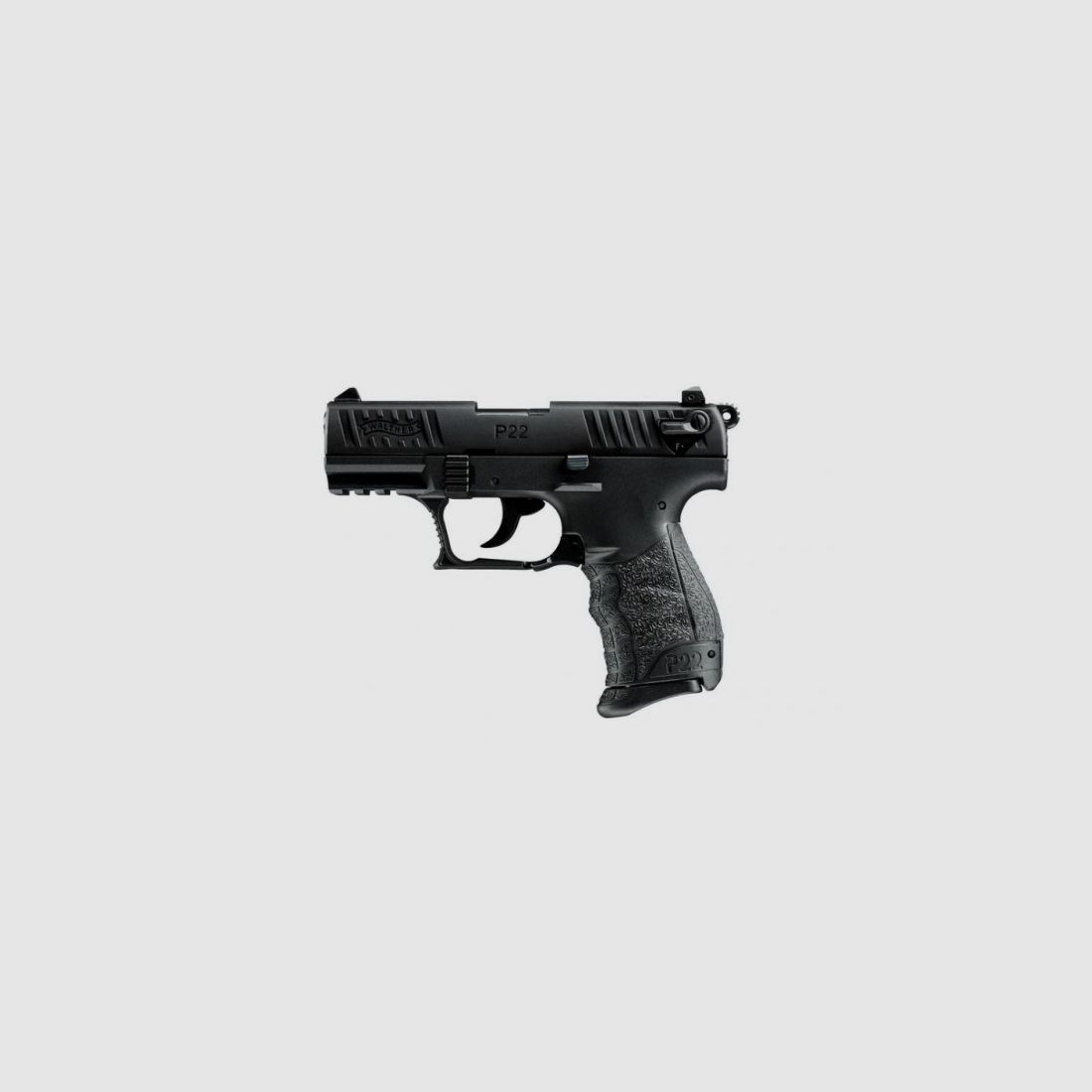 HALBAUTOMATISCHE PISTOLE - WALTHER P22Q - 3,42 ZOLL - .22LR - SCHWARZ