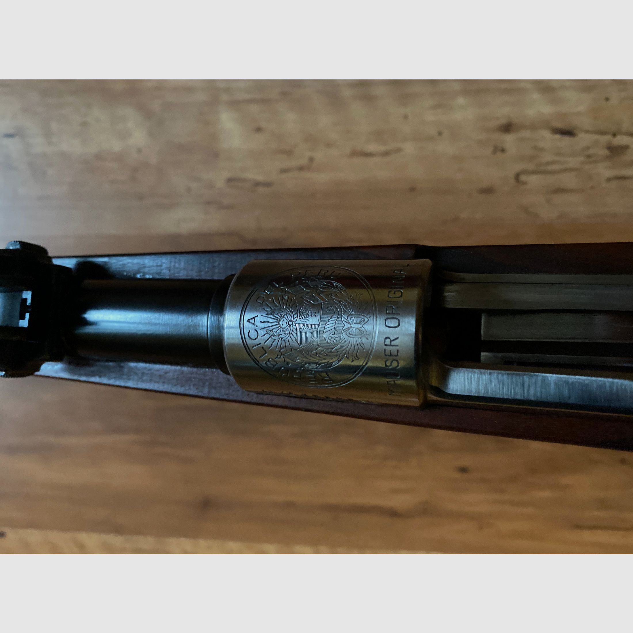 Liquidación de mi colección: rifle de cerrojo Mauser Model Peru 1909 Cal. 7,65x53 Arg, imagen 4 de 5