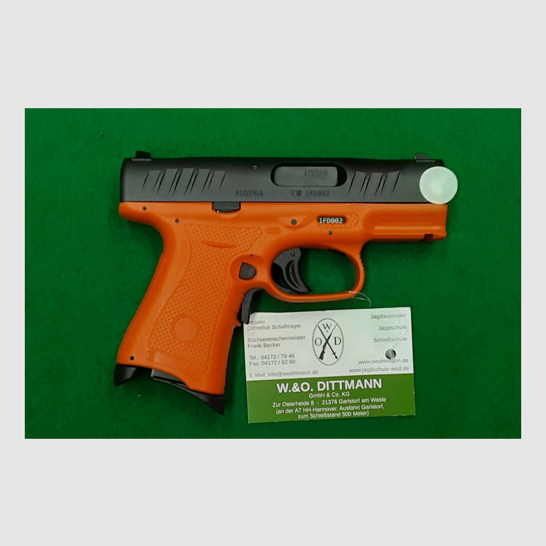 BUBIX BRO - Orange	 9mmLuger