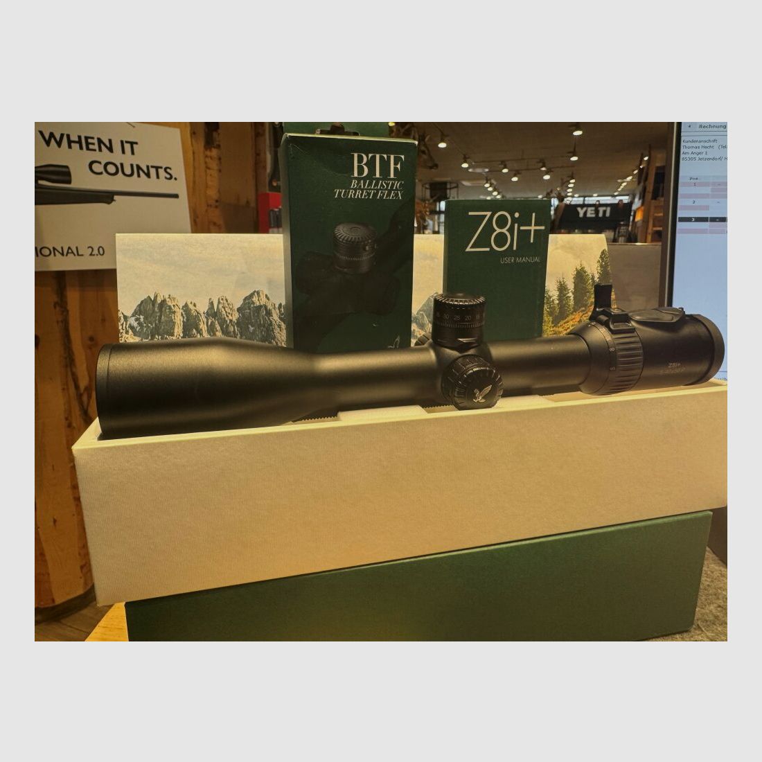 Swarovski Optik Z8i+ 5-40x56 P SR 4A-I