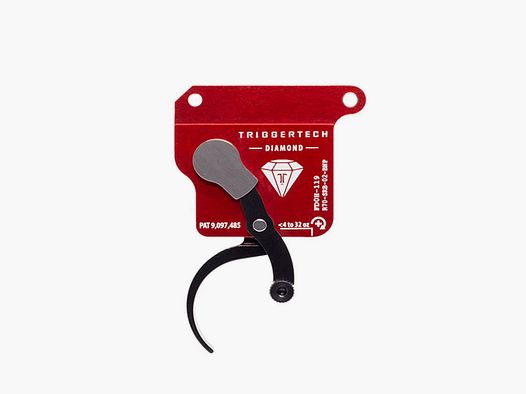 TRIGGERTECH Rem700 Diamond Bottom Safety – Right – No bolt release – Pro Curved (PVD Black)