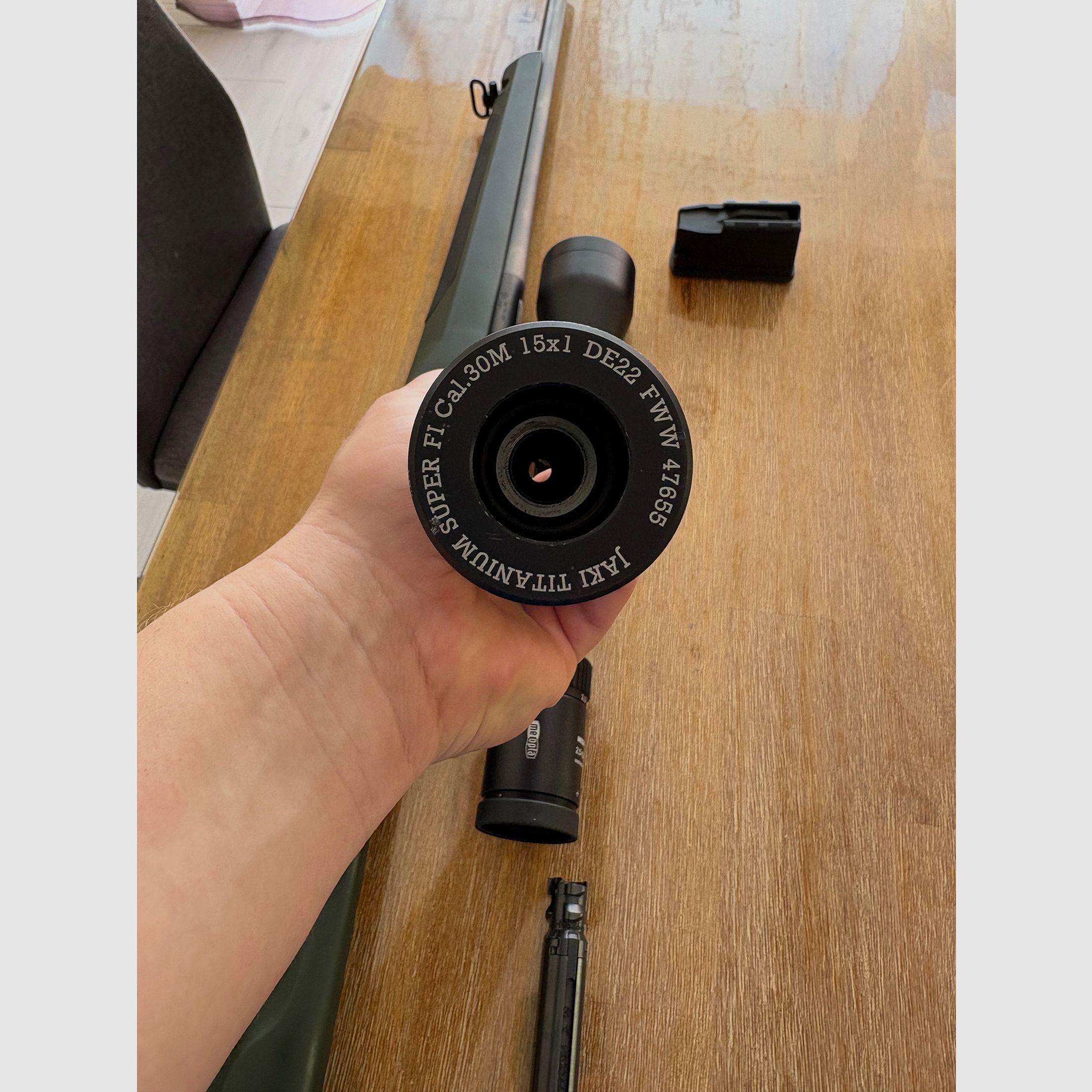 CZ 600 Ergo .308 Win mit Meopta MeoStar R2 und Schalldämpfer Jaki Titanium Super