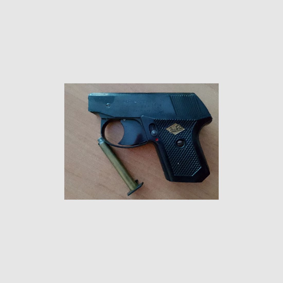 Alte Perfecta Mod S Schreckschuss Kal. 6 mm Knall Flobert/ PTB 7-69!