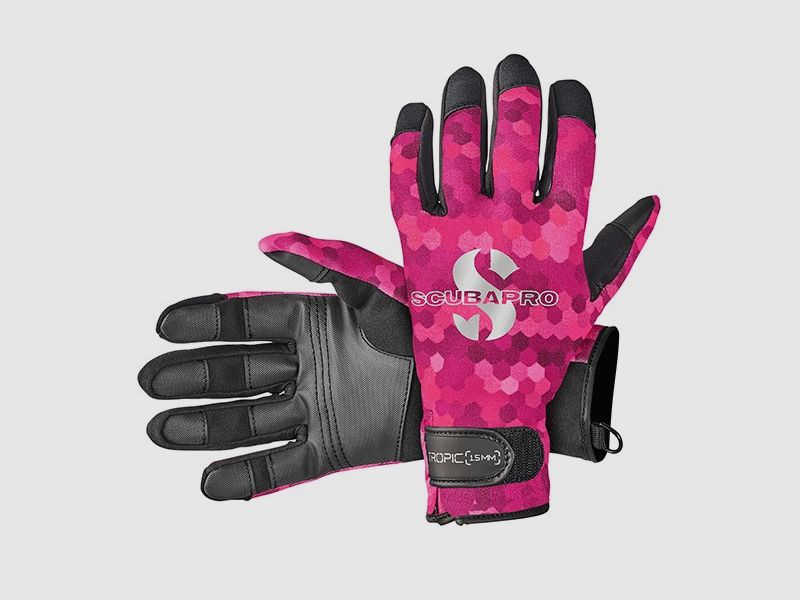 SCUBAPRO TROPIC 1.5MM PINK GUANTO, immagine 1 di 2