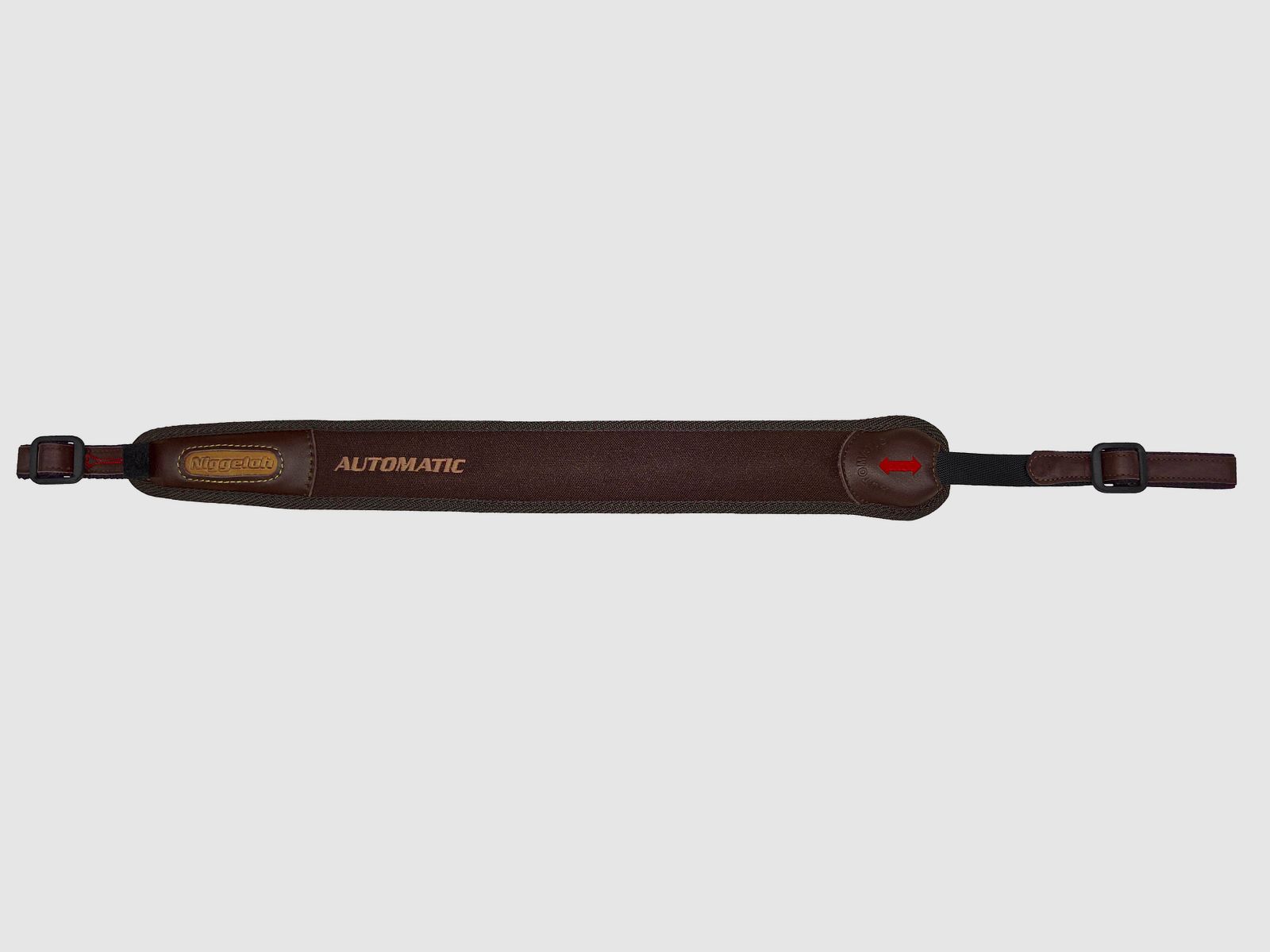 NIGGELOH Automatic neoprene rifle sling, brown, image 1 of 2