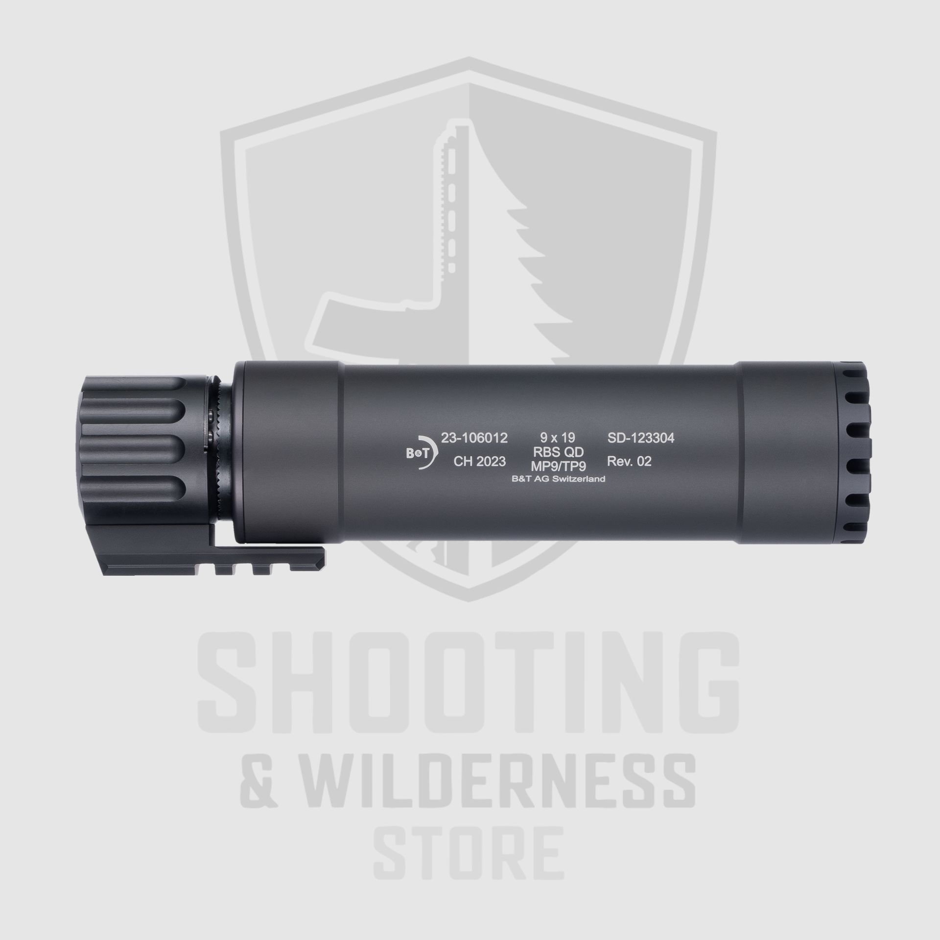 B&T RBS MP9/TP9 geluiddemper 9x19mm, afbeelding 4 van 4