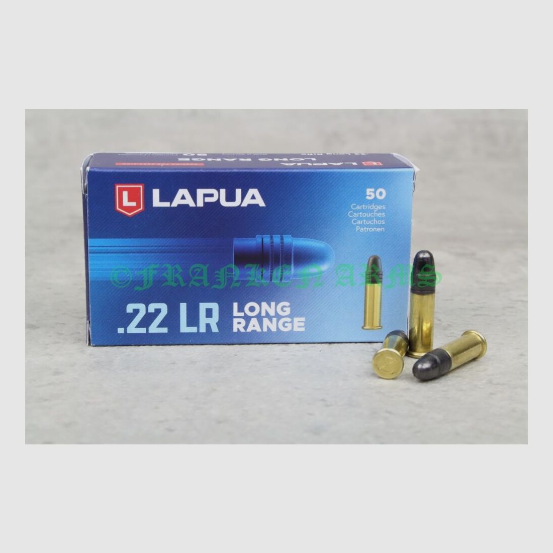 Lapua Long Range .22 l.r. 50 pieces tiered prices
