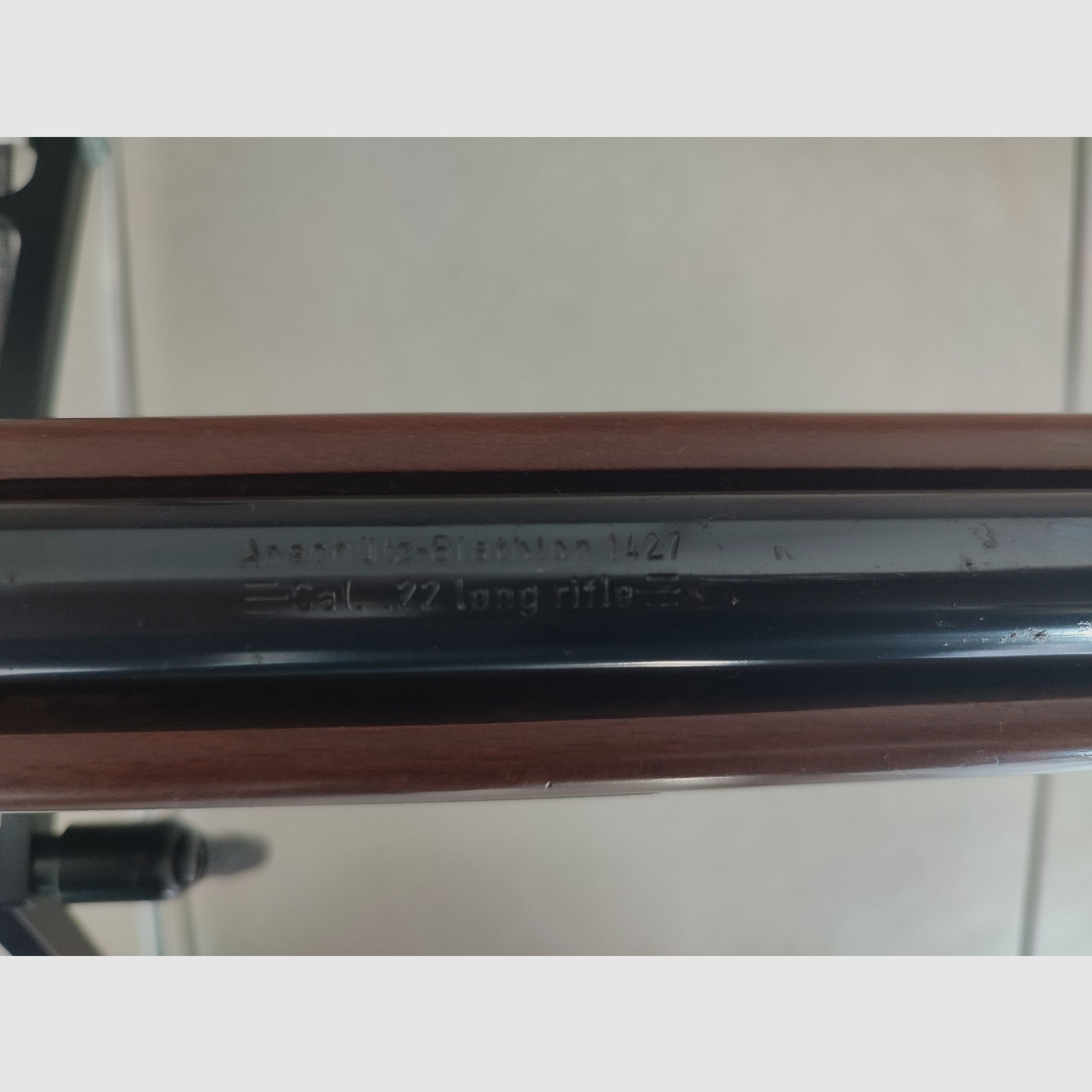 Anschütz 1427 Biathlon Repetierer Benchrest .22 KK + 2.000 Schuss Matchmunition