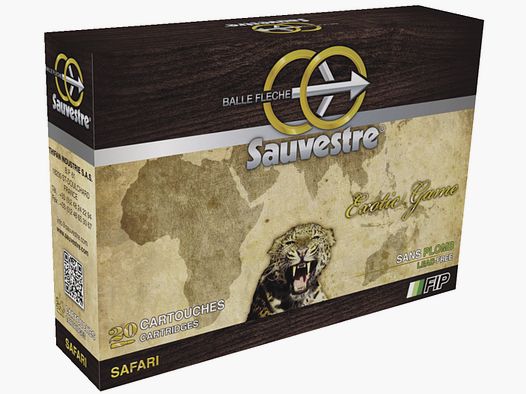 458 WINCHESTER SAUVESTRE FIP SAFARI 450 GRAINS PER 20